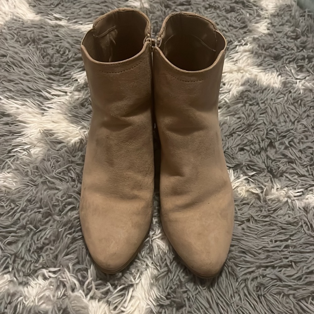 Tan Booties - Picture 2 of 7